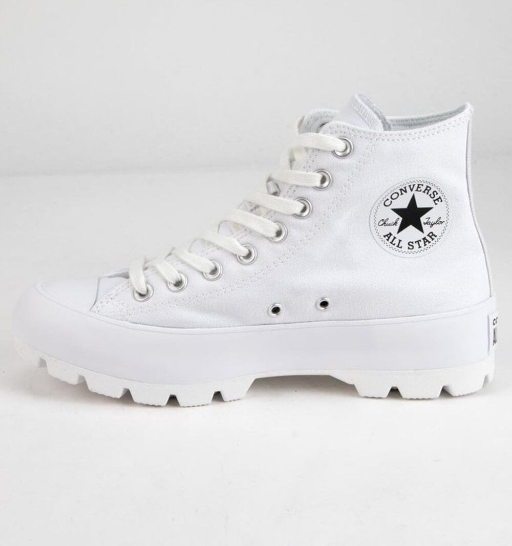 Converse Chuck Taylor All Star Lugged Platform High Top White